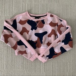 Balance Athletica Camo Crop Sweatshirt